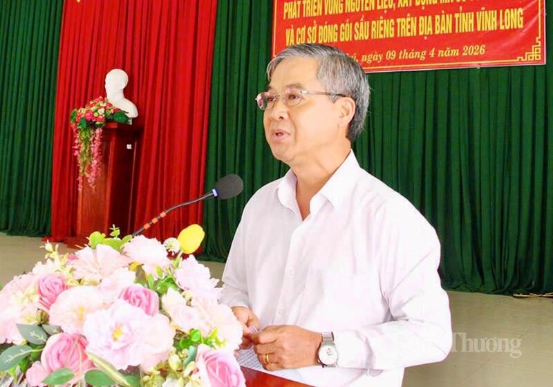 Vĩnh Long chuẩn hóa vùng trồng, phát triển mã số và cơ sở đóng gói sầu riêng, nâng cao chất lượng sản phẩm đáp ứng tiêu chuẩn, mở rộng thị trường xuất.