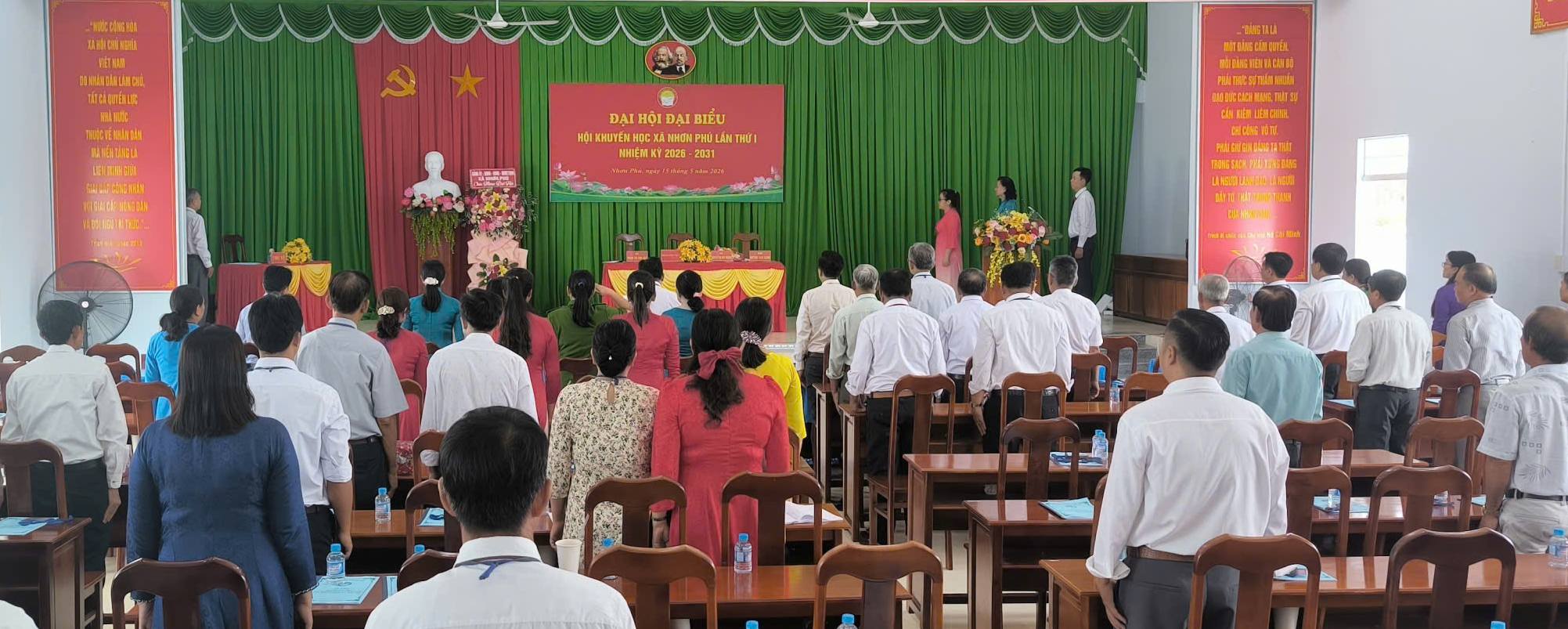 Nhơn Phú: Tổ chức thành công Đại hội đại biểu Hội Khuyến học nhiệm kỳ 2026-2031