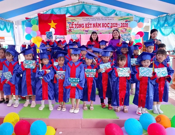 Xã Nhơn Phú tổ chức lễ Tổng kết năm học 2025-2026