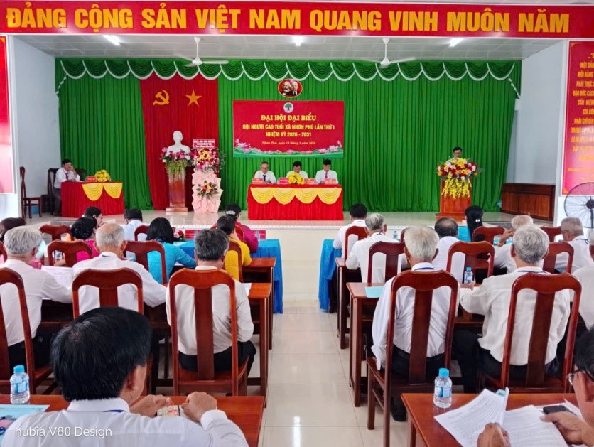 Đại hội đại biểu Hội Người cao tuổi xã Nhơn Phú lần thứ I, nhiệm kỳ 2026 - 2031