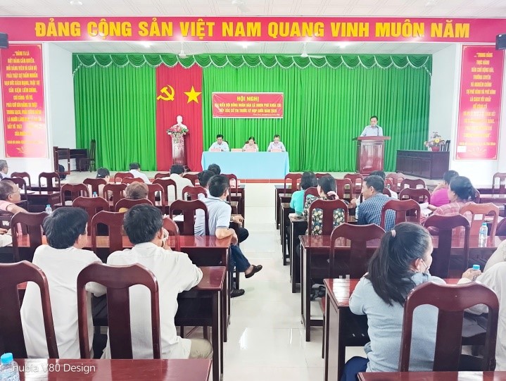 Tổ đại biểu số 1 Hội đồng nhân dân xã Nhơn Phú (khoá XIII, nhiệm kỳ 2026 – 2031) đã có buổi tiếp xúc với gần 200 cử tri của 06 ấp gồm: Thanh Hương, An Hương 1, An Hương 2, Hòa Mỹ 1, Chợ, Hòa Mỹ 2, Hòa Long và An Hưng trước kỳ họp giữa năm 2026.